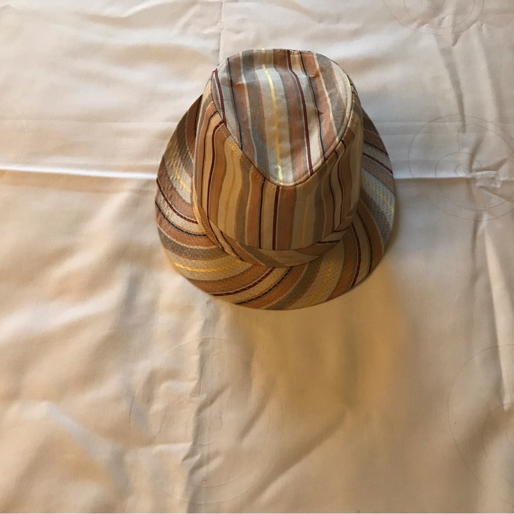 Etro Mens Large Linen & Silk Hat
